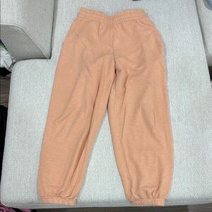 Kids Peach Jogger Pants